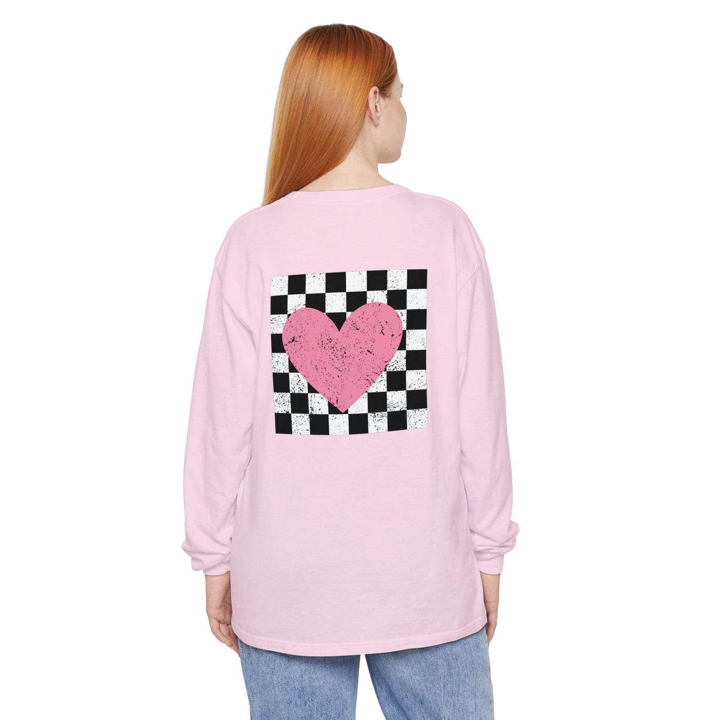 Ladies Love Heart Two-Sided Design Tee