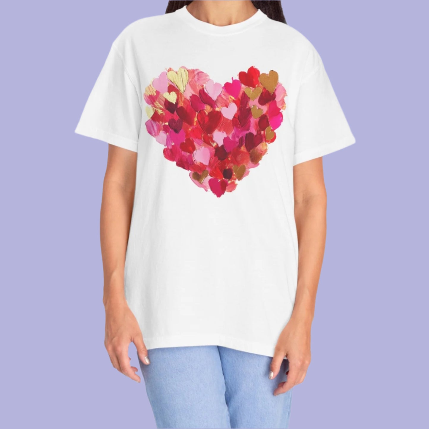 Heart Design Valentine Women's Tee