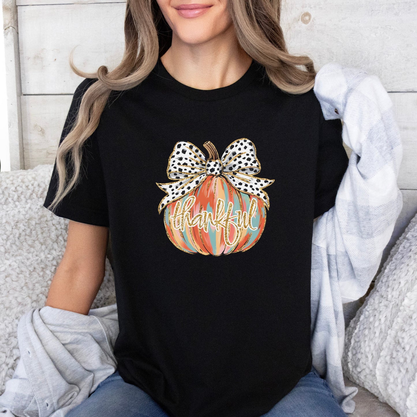 Pumpkin Fall Tee, Fall Season Apparel, Pumpkin T-Shirt, Thankful PumpkinTee, Unisex T-Shirt, Pumpkin Theme, Relaxed Style Tee