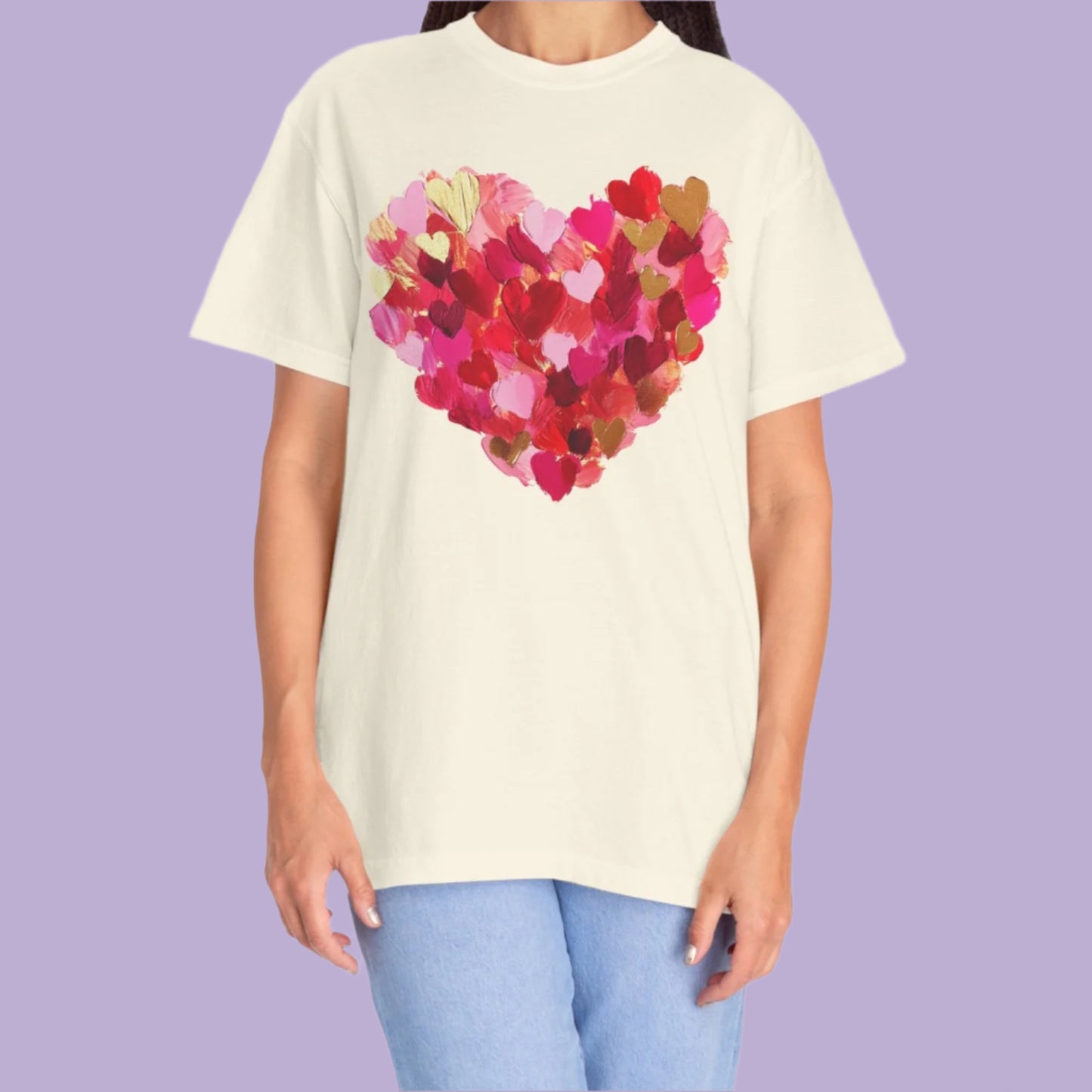 Heart Design Valentine Women's Tee