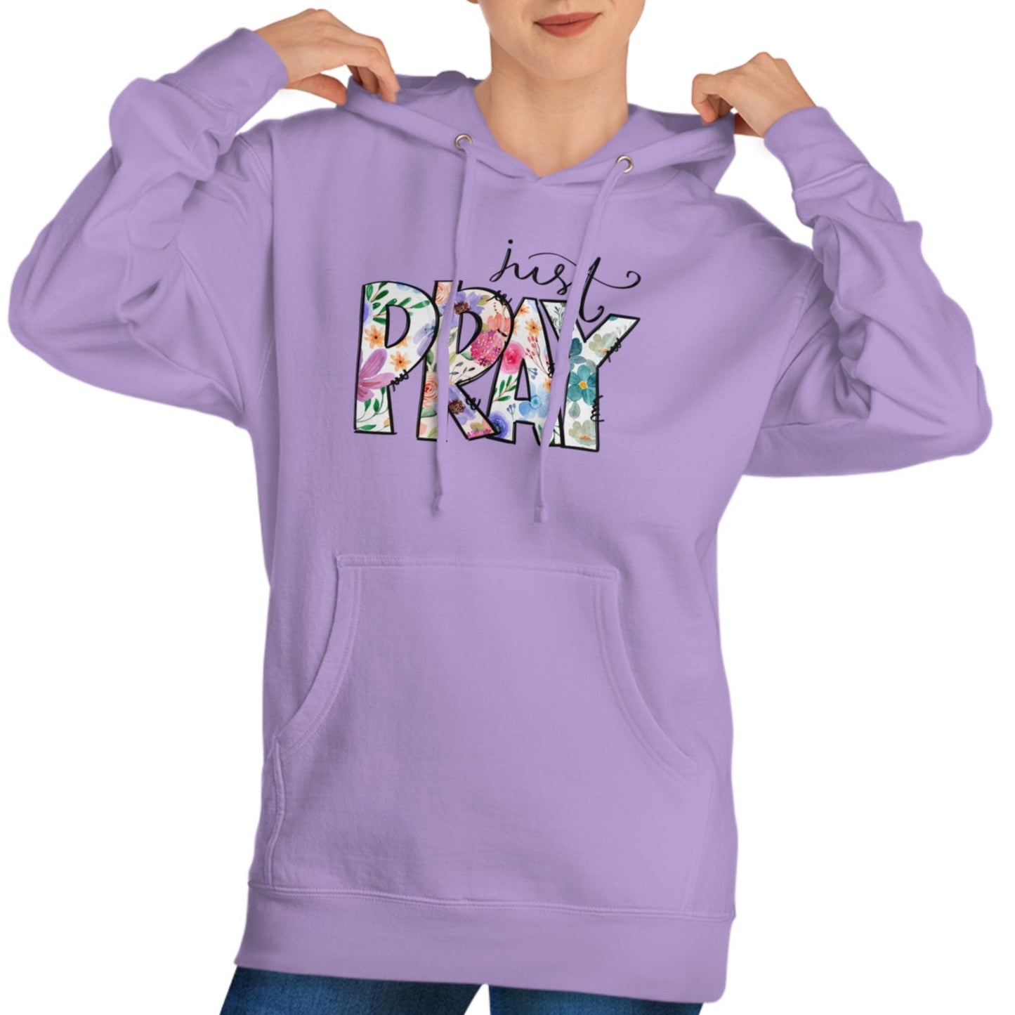 Women's Just Pray Hoodie Sweatshirt