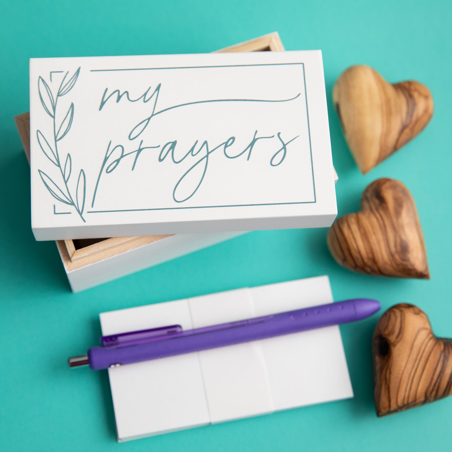 My Prayers Wooden Prayer Box