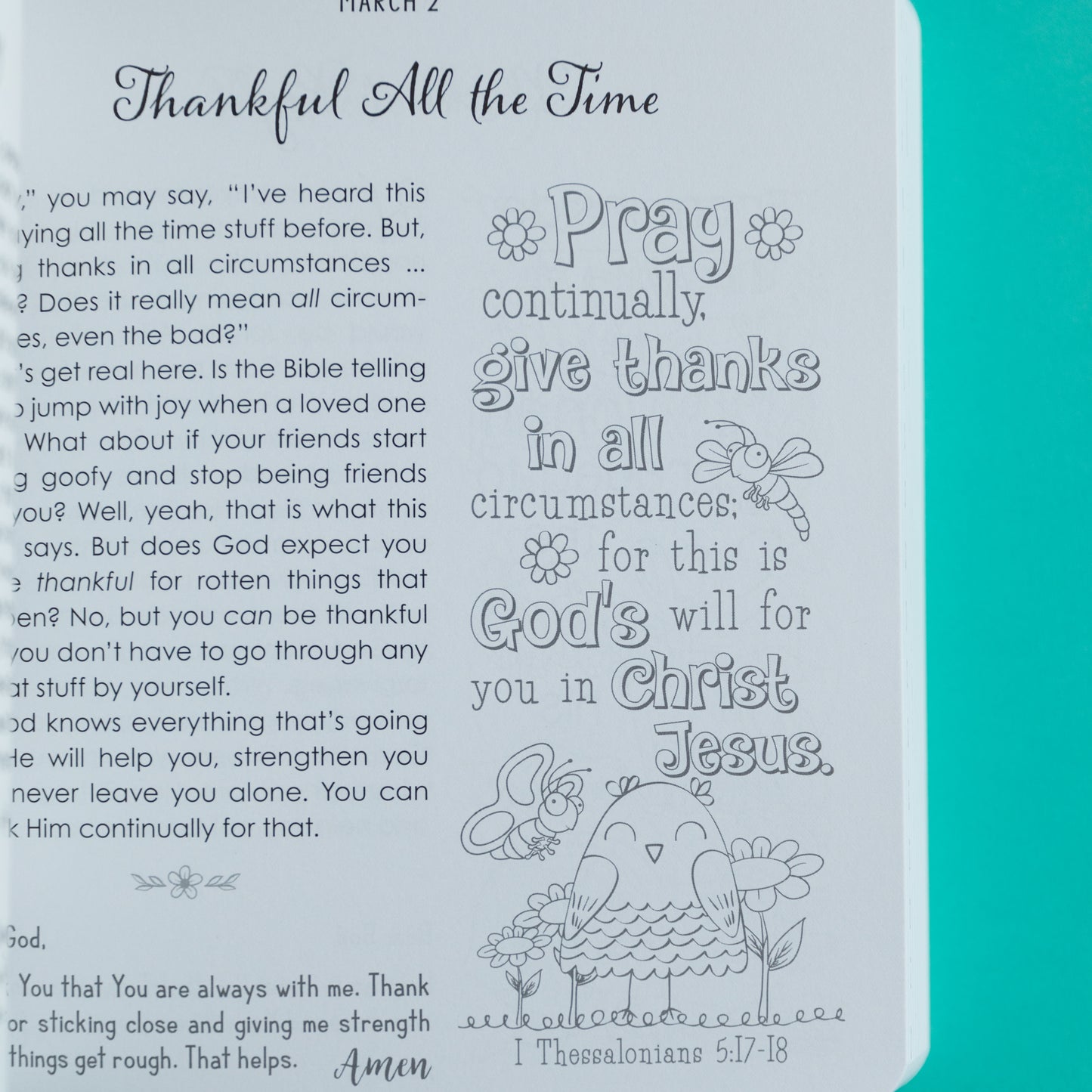 Illustrated Devotional Book for Girls -