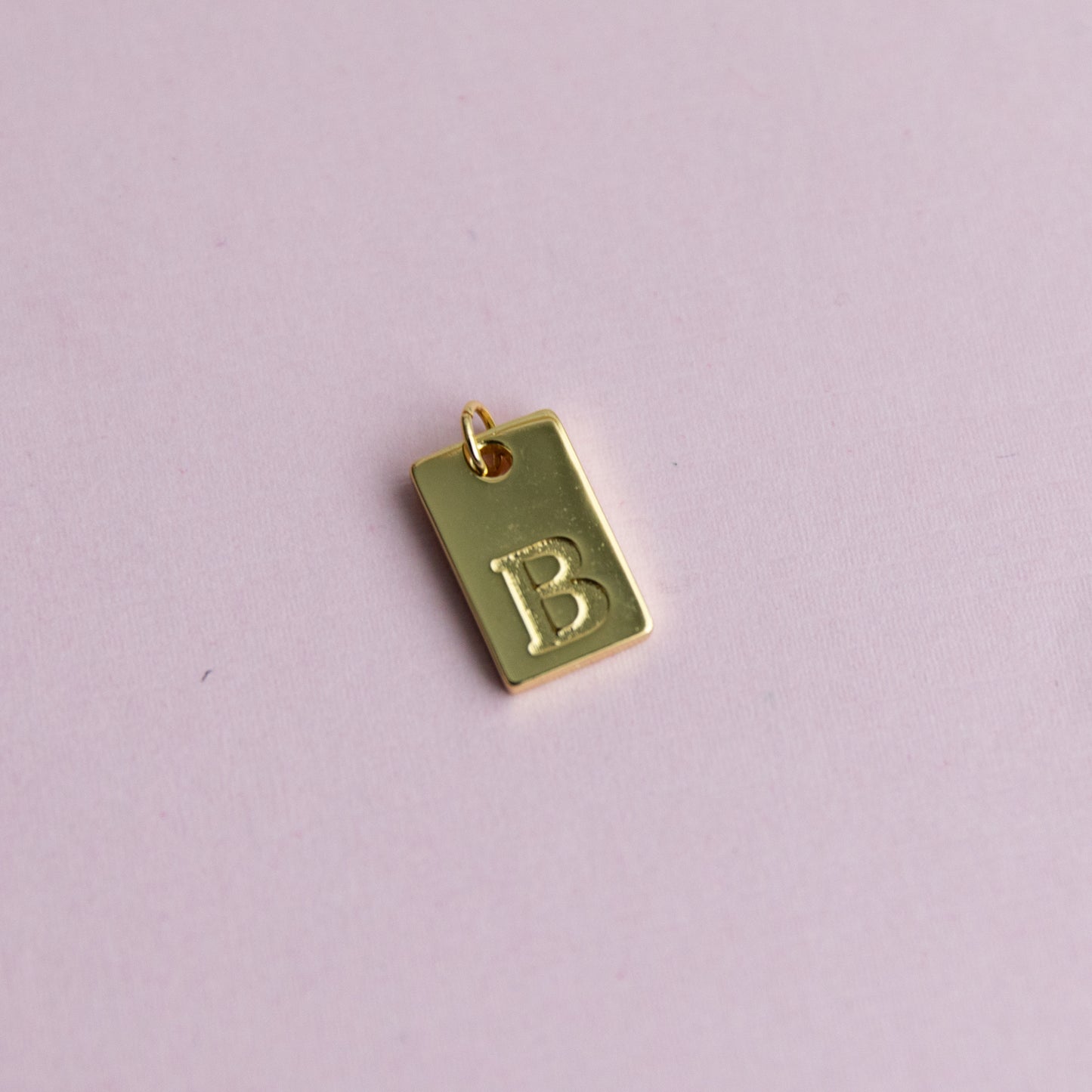 18K Gold Filled Initial Charm/Pendant for Necklace/Bracelet Jewelry Making