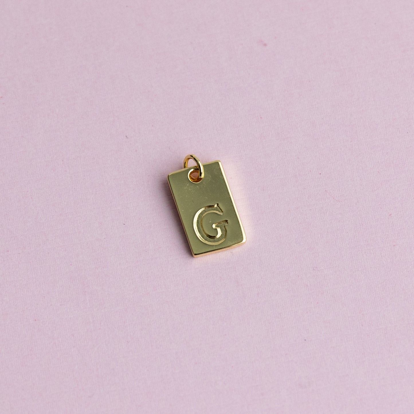 18K Gold Filled Initial Charm/Pendant for Necklace/Bracelet Jewelry Making