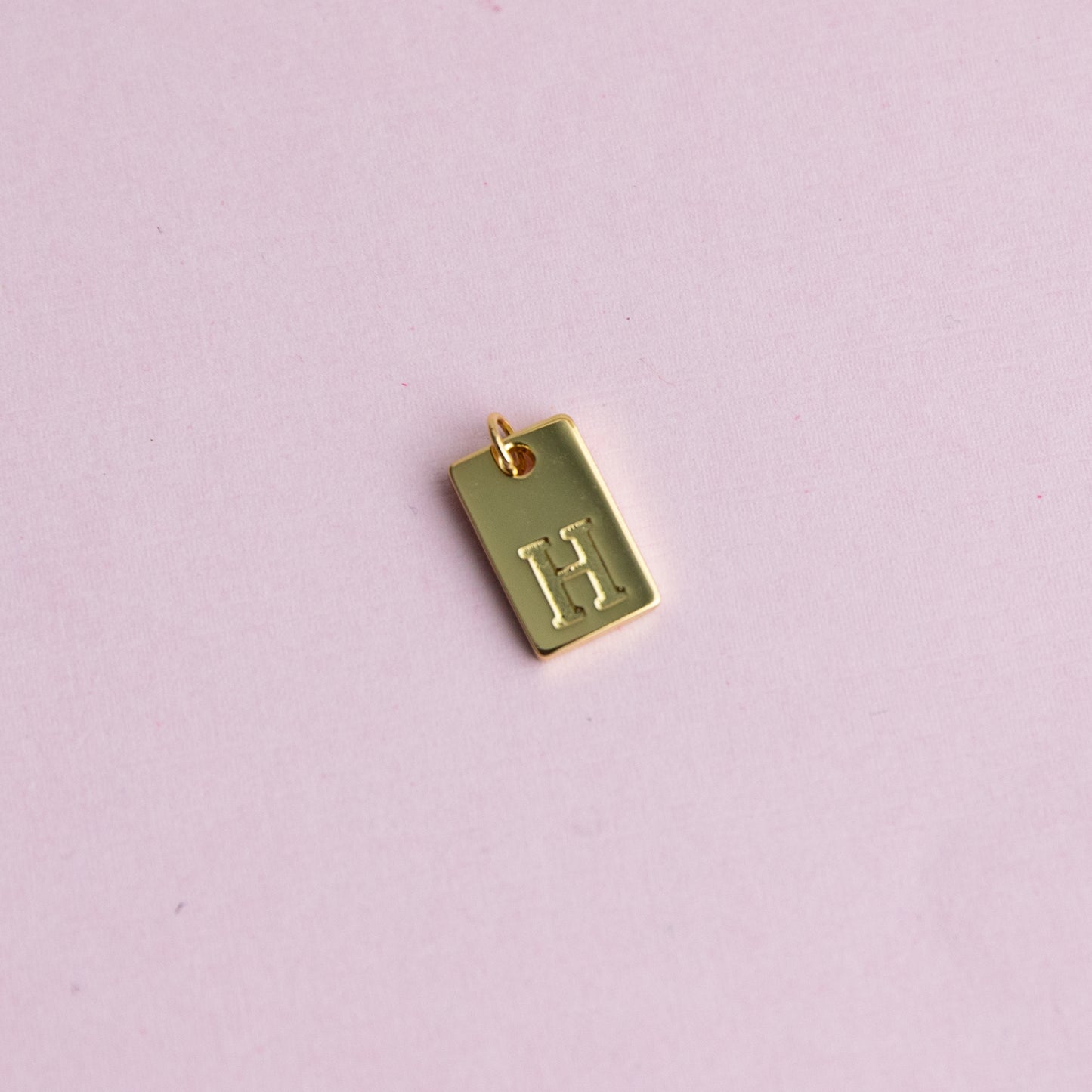 18K Gold Filled Initial Charm/Pendant for Necklace/Bracelet Jewelry Making