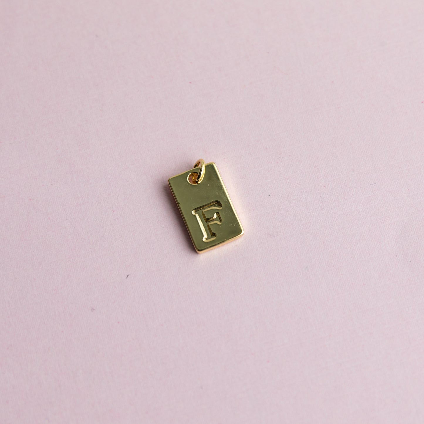 18K Gold Filled Initial Charm/Pendant for Necklace/Bracelet Jewelry Making