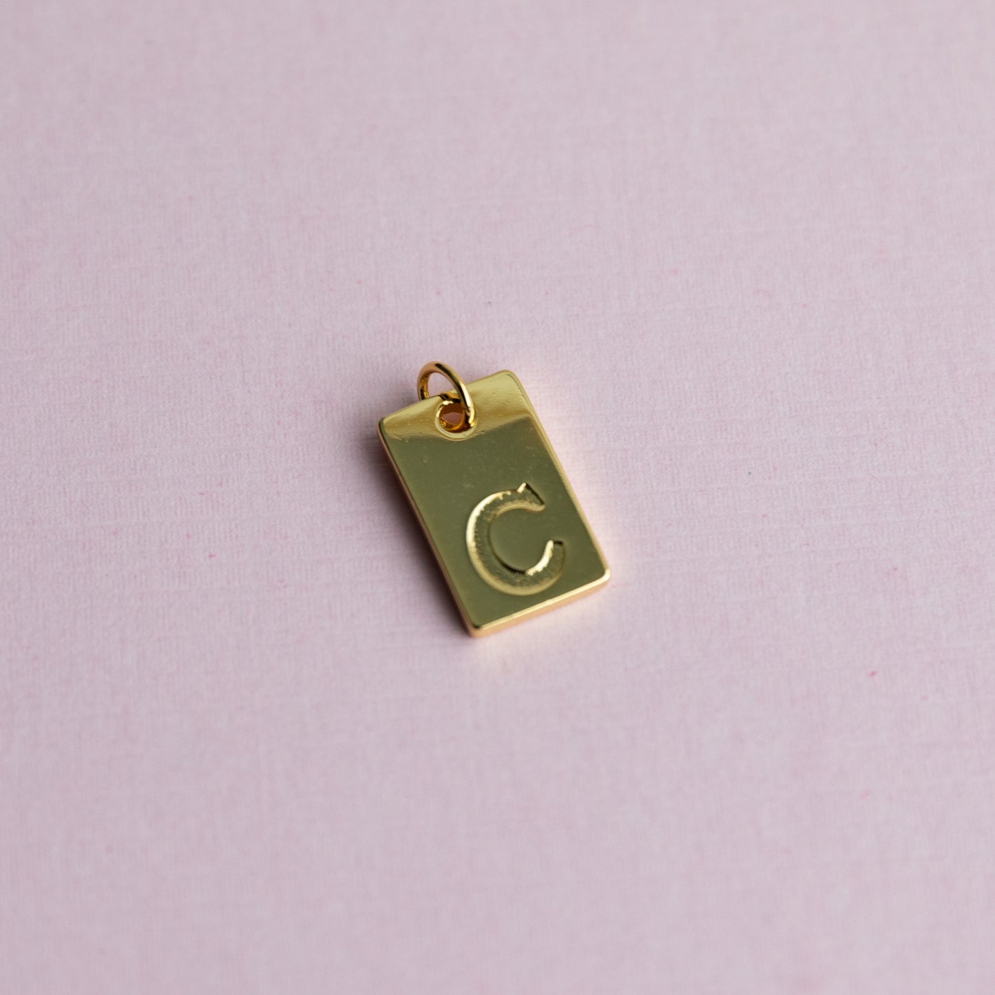 18K Gold Filled Initial Charm/Pendant for Necklace/Bracelet Jewelry Making