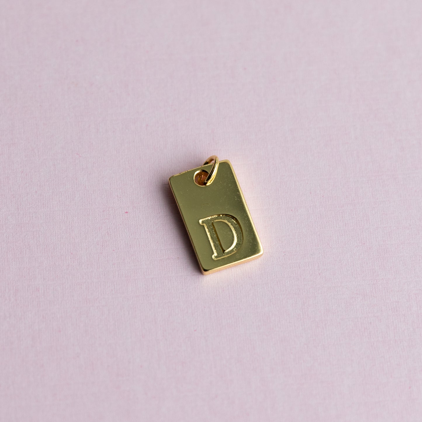 18K Gold Filled Initial Charm/Pendant for Necklace/Bracelet Jewelry Making