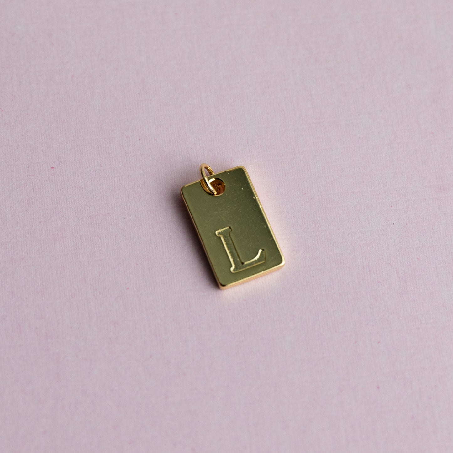 18K Gold Filled Initial Charm/Pendant for Necklace/Bracelet Jewelry Making