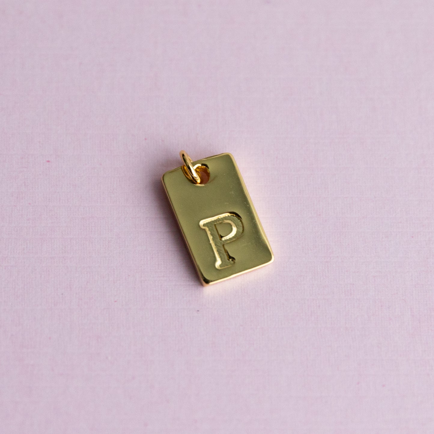 18K Gold Filled Initial Charm/Pendant for Necklace/Bracelet Jewelry Making