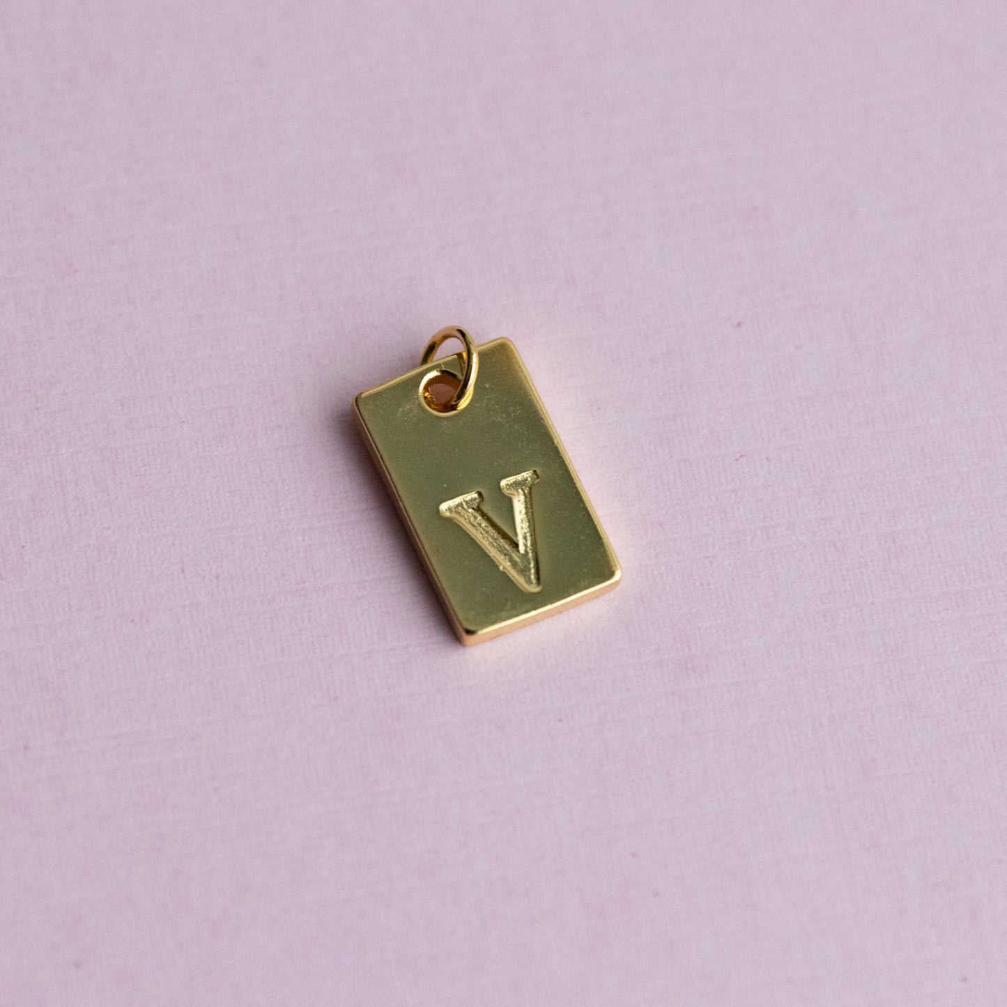 18K Gold Filled Initial Charm/Pendant for Necklace/Bracelet Jewelry Making