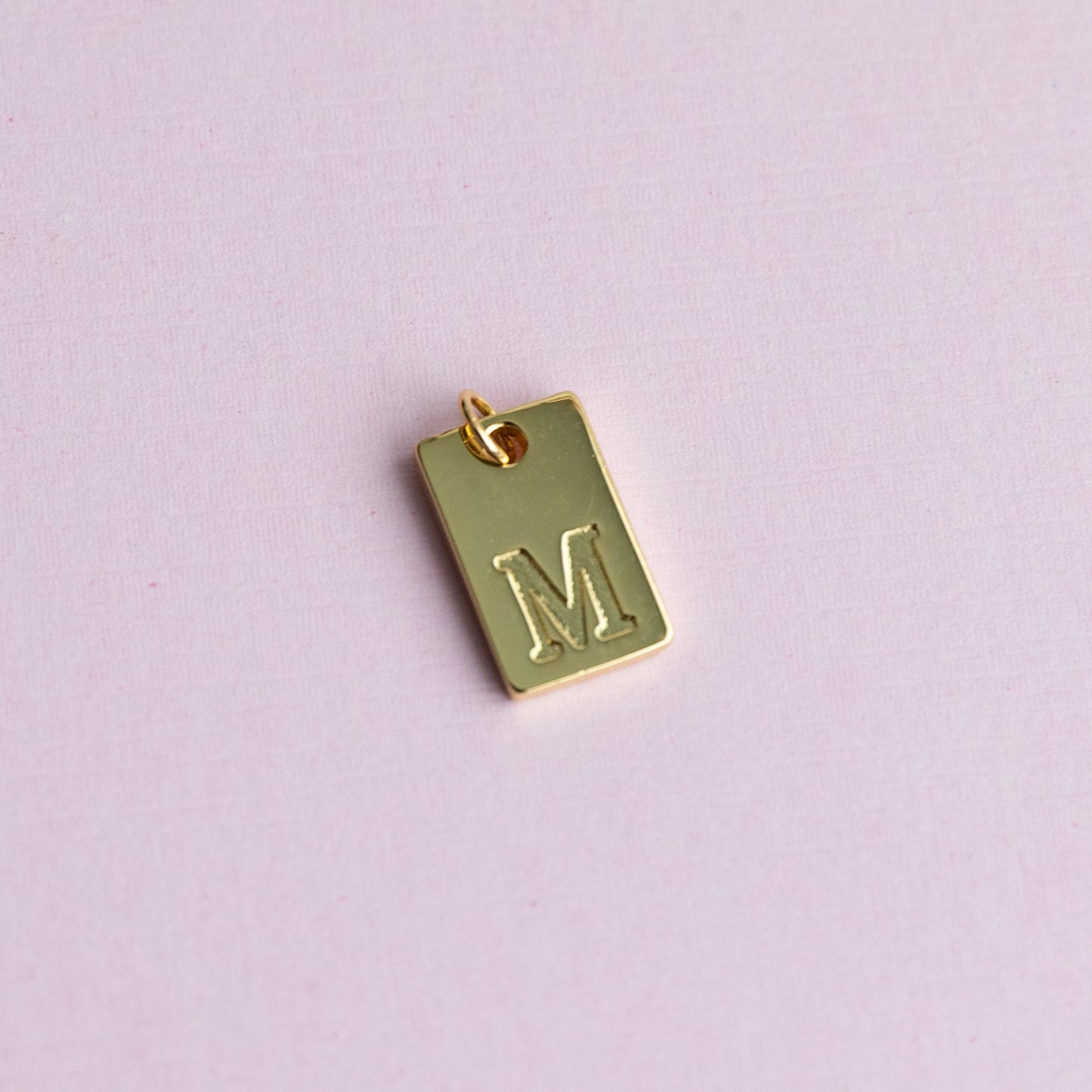 18K Gold Filled Initial Charm/Pendant for Necklace/Bracelet Jewelry Making