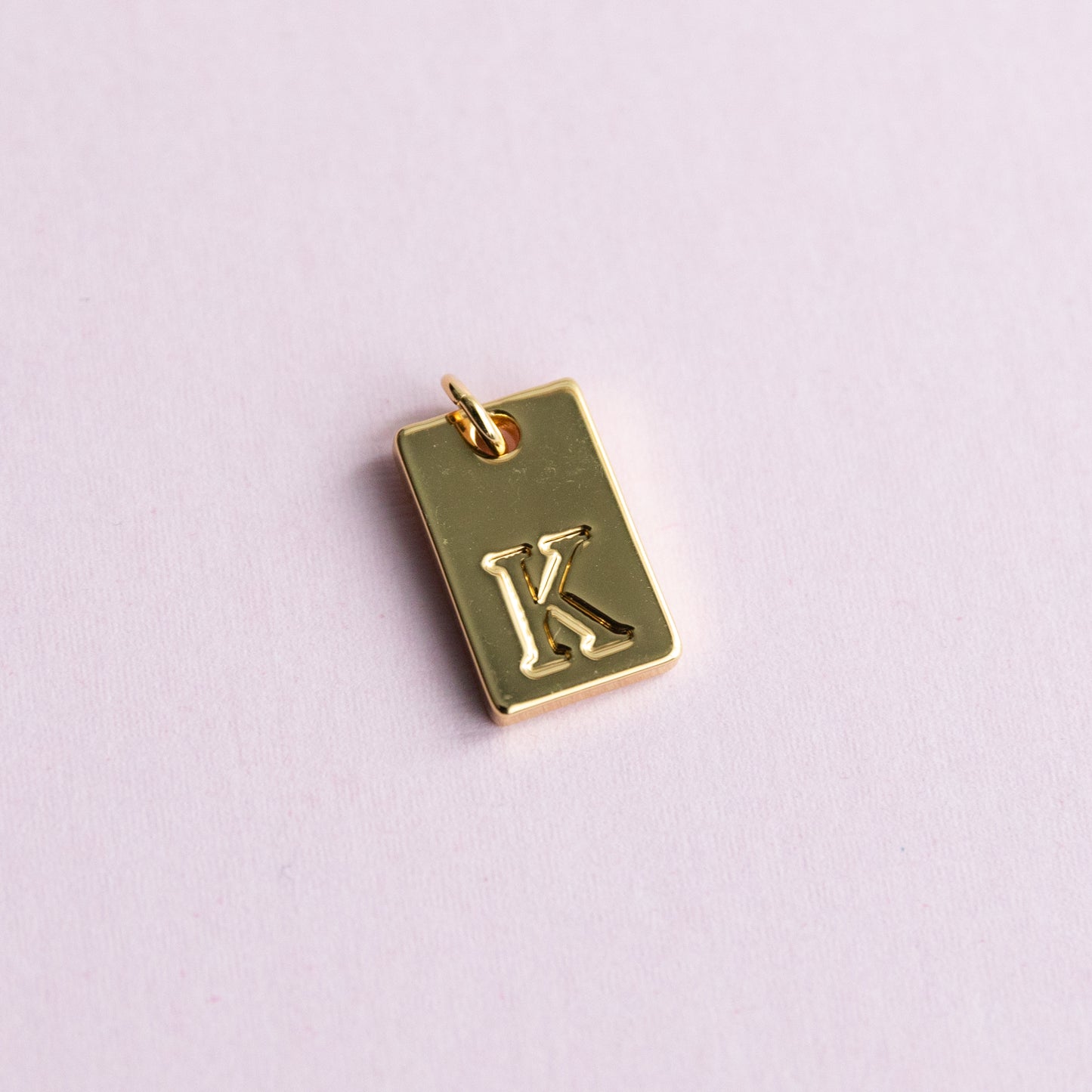 18K Gold Filled Initial Charm/Pendant for Necklace/Bracelet Jewelry Making