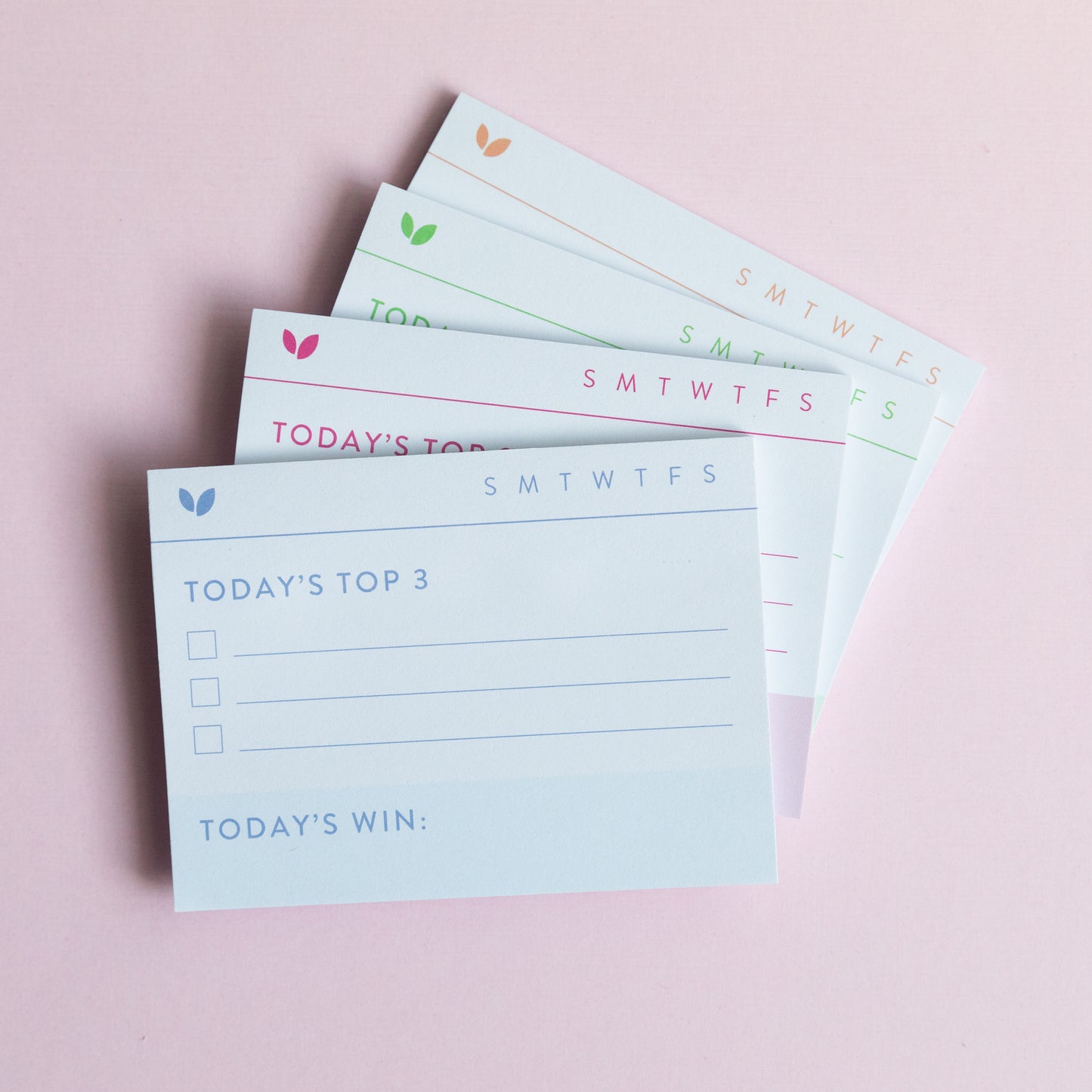 NEW!! Daily Goals Sticky Notes - 4-Pack