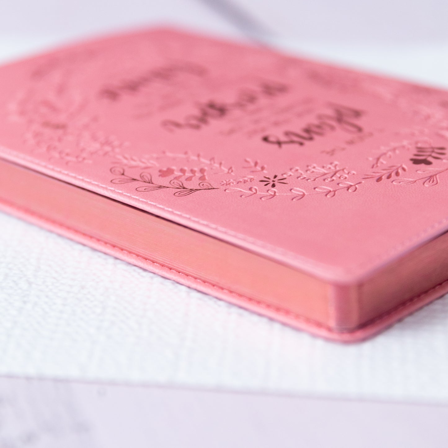 Journal 'I Know the Plans..Jer. 29:11 ' Pink Faux Leather