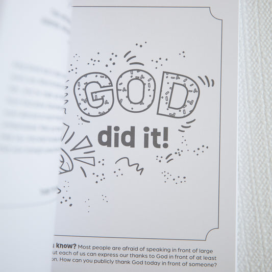 Thank You, God — 90-Day Gratitude Journal for Kids | Ages 8–12