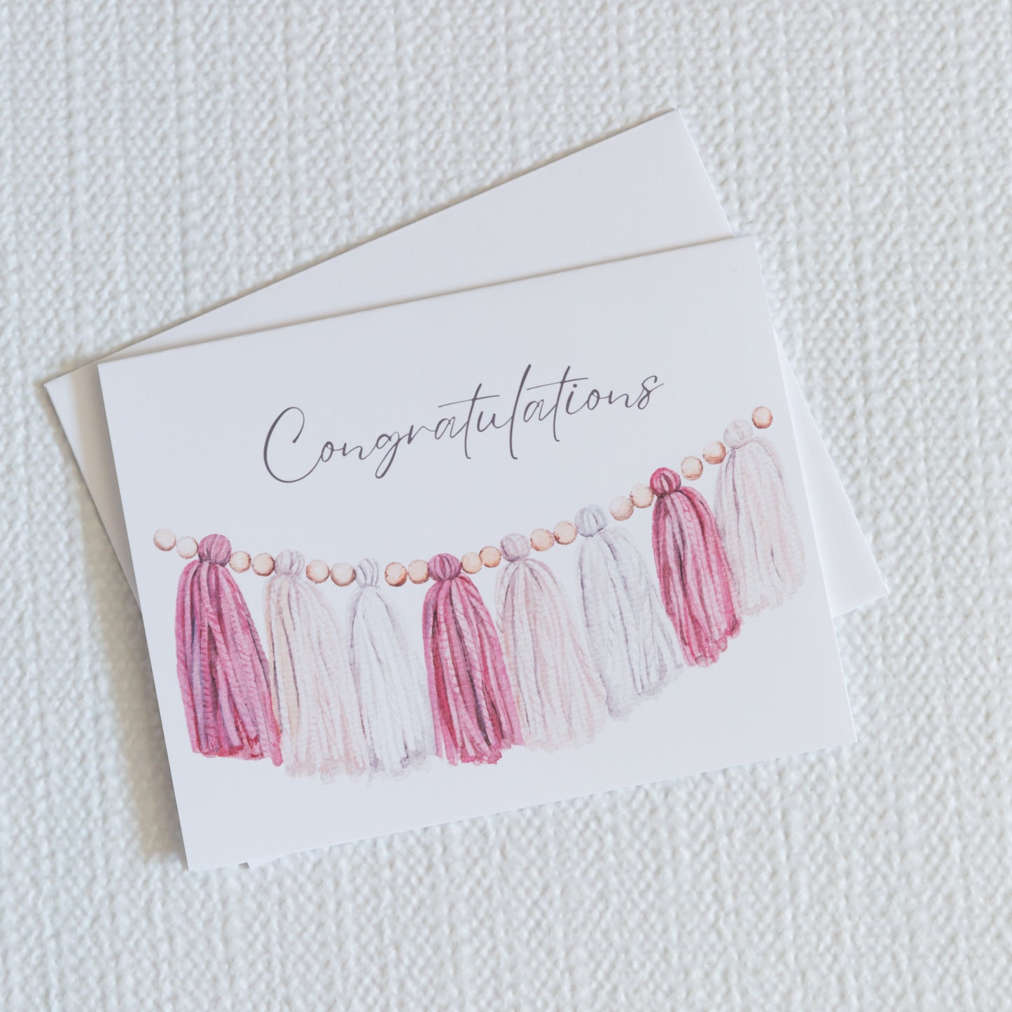 Congratulations Baby Shower, Baby Girl Greeting Card