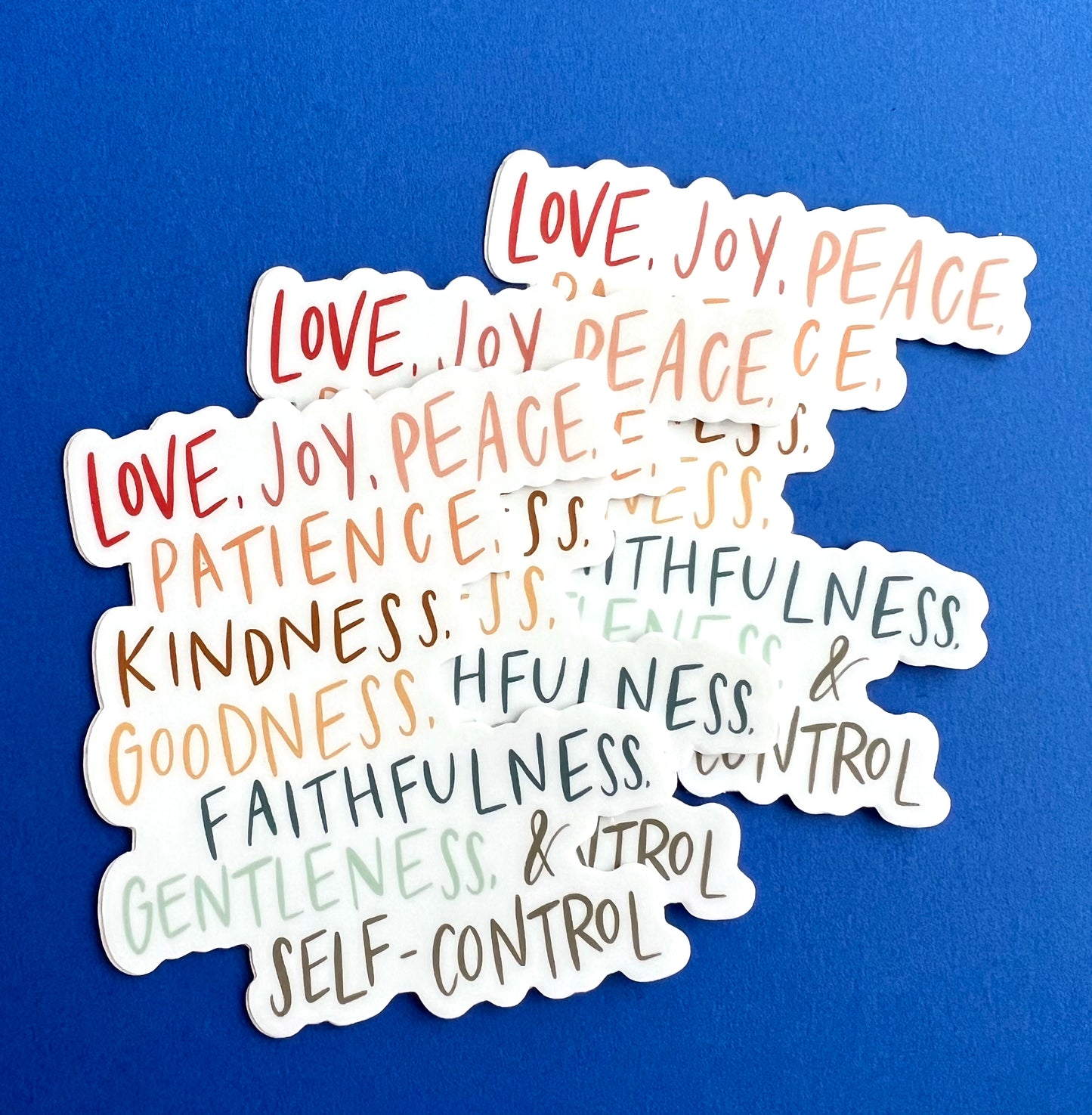 Fruits of the Spirit 3" Vinyl Sticker