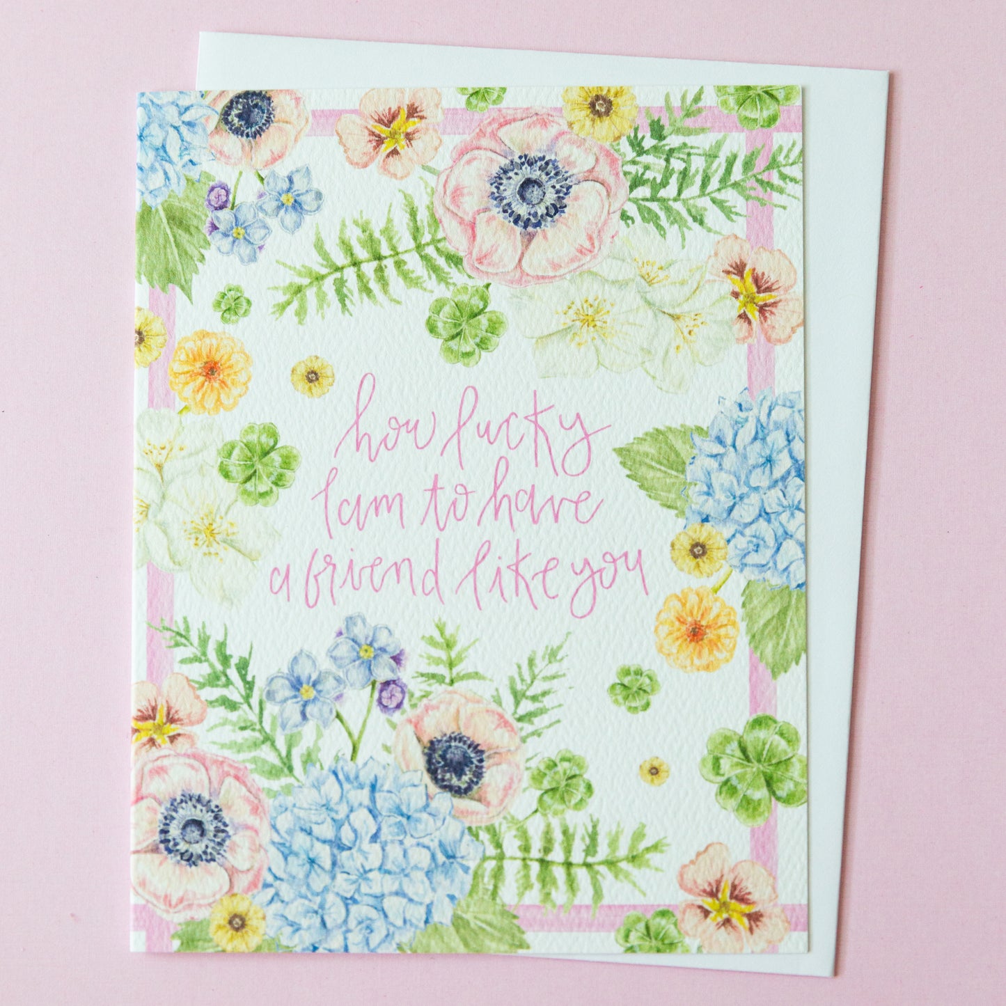 Friendship - Luck to Have a Friend Like You Greeting Card