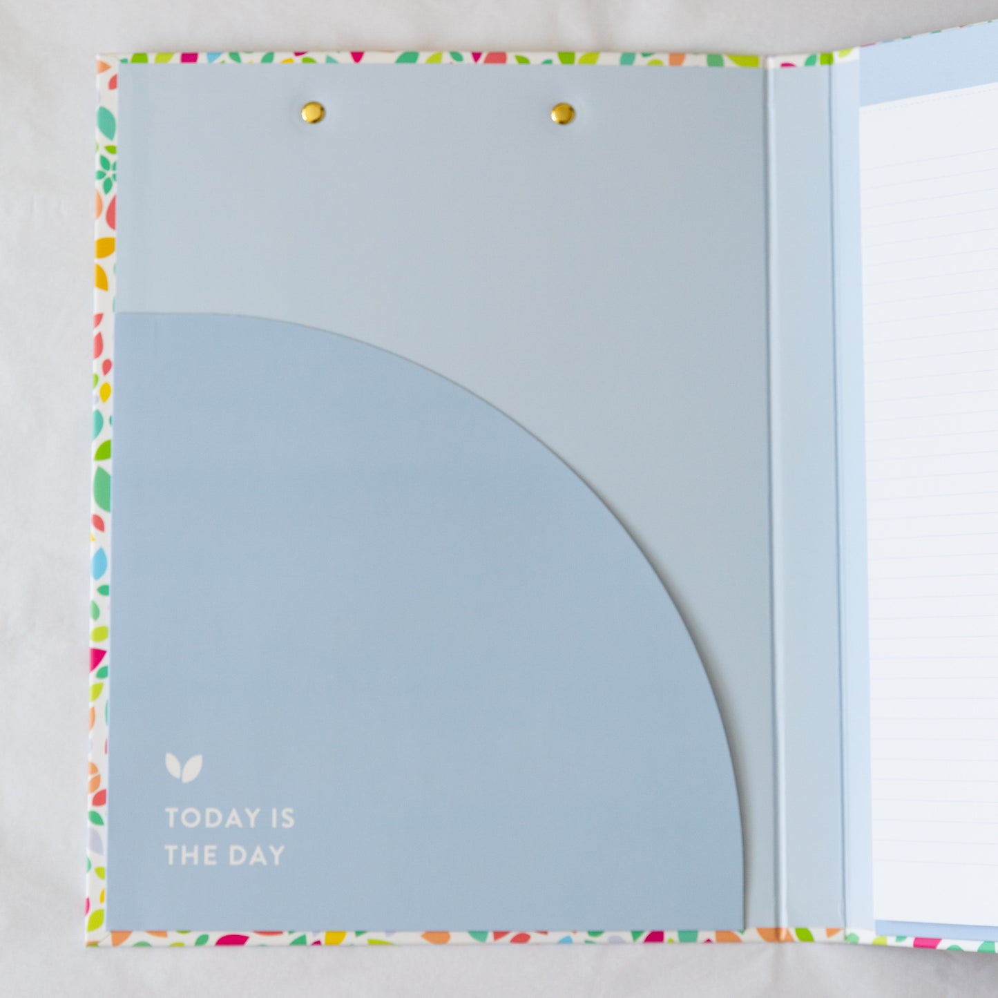 Padfolio Organizer, Confetti Design Durable Padfolio, Back to School Hardcover Padfolio, Organizer