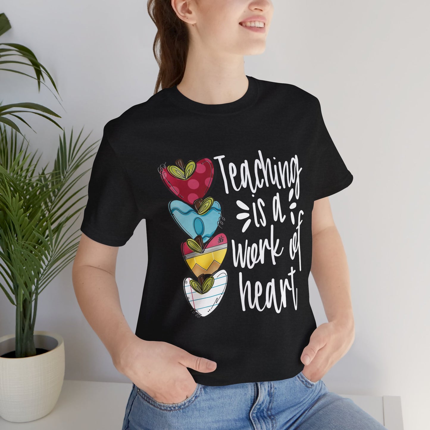 Work of Heart Teacher Tee
