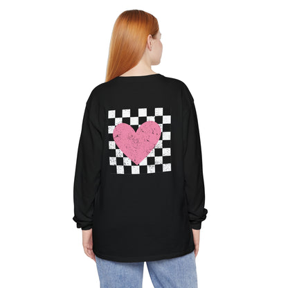 Ladies Love Heart Two-Sided Design Tee