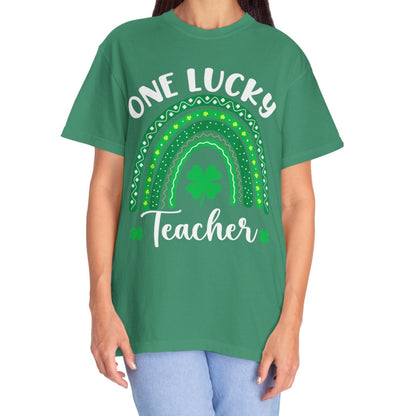 One Lucky Teacher T-Shirt for St. Patrick's Day