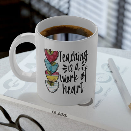 Teacher Jumbo 20 oz. Double-Sided Deluxe Ceramic Mug