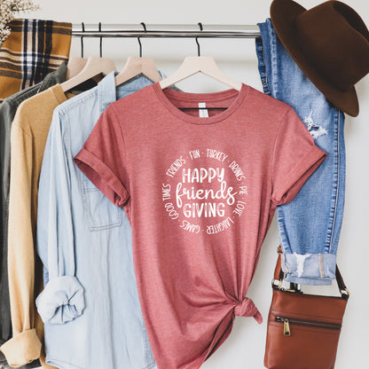 Fall Friendsgiving Unisex Tee