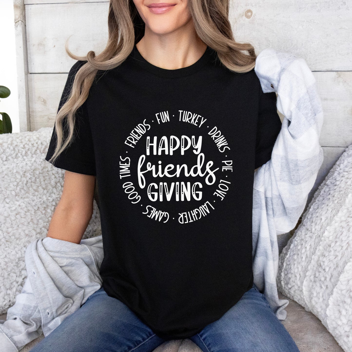Fall Friendsgiving Unisex Tee