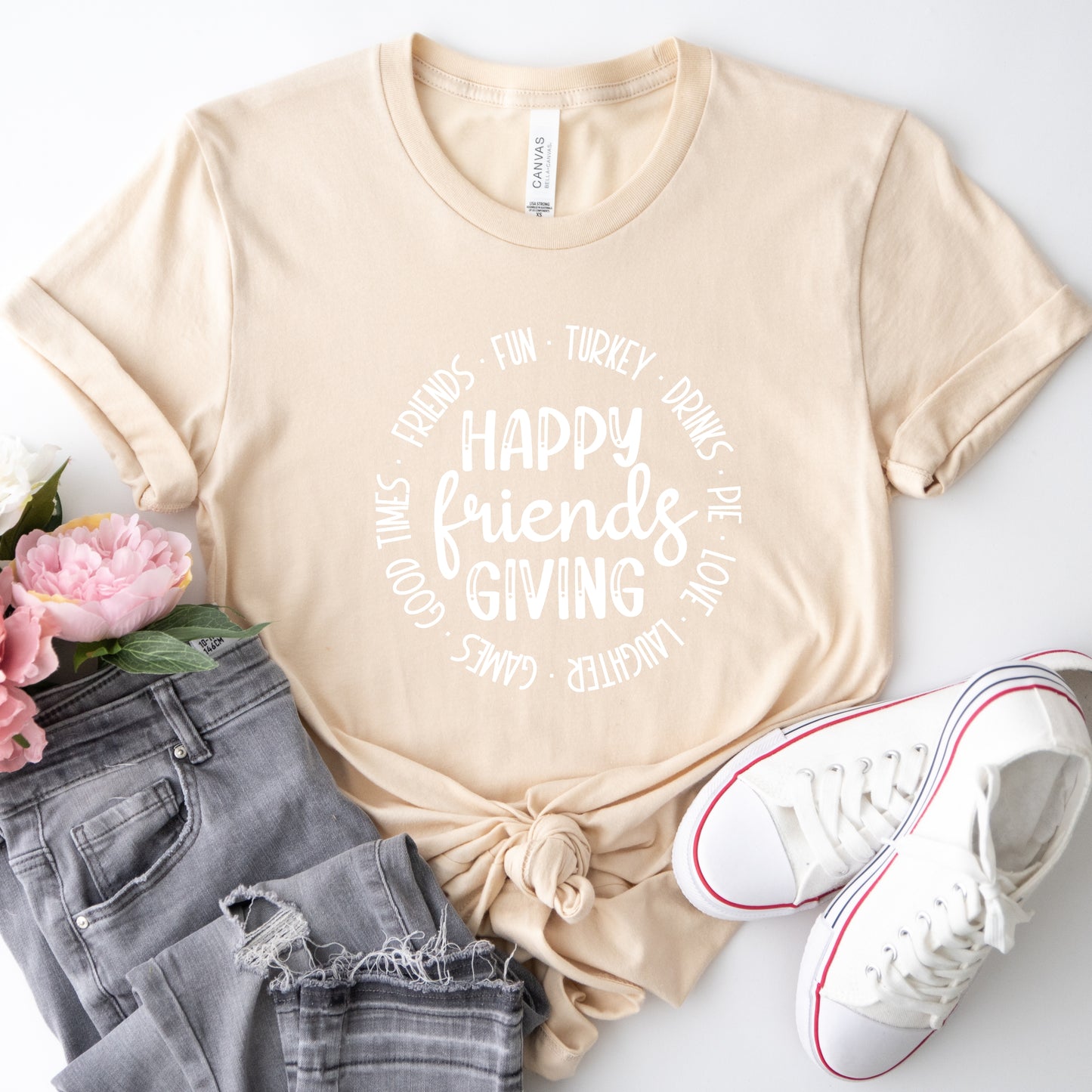 Fall Friendsgiving Unisex Tee