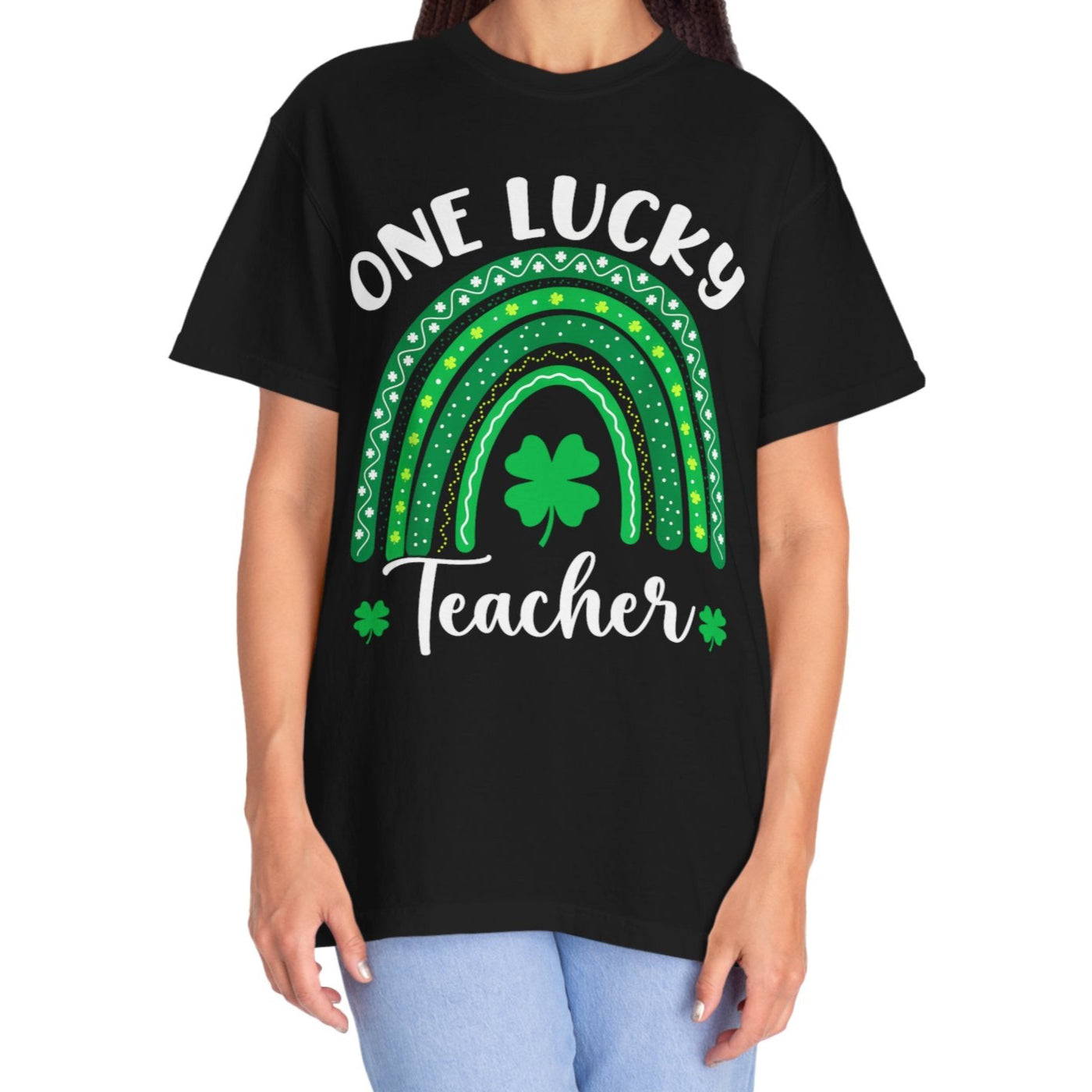 One Lucky Teacher T-Shirt for St. Patrick's Day