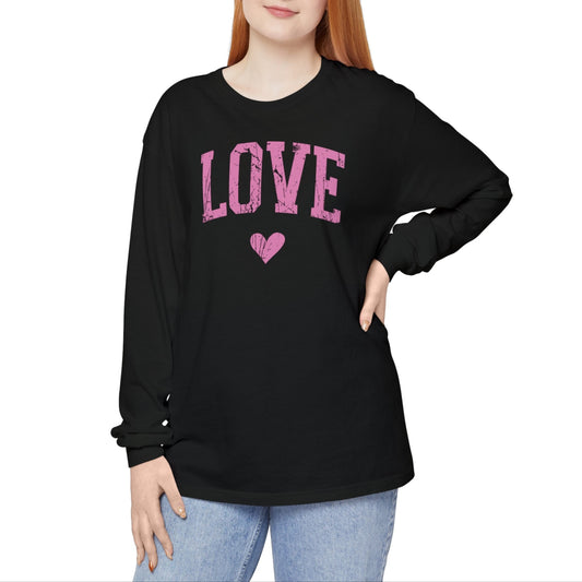Ladies Love Heart Two-Sided Design Tee