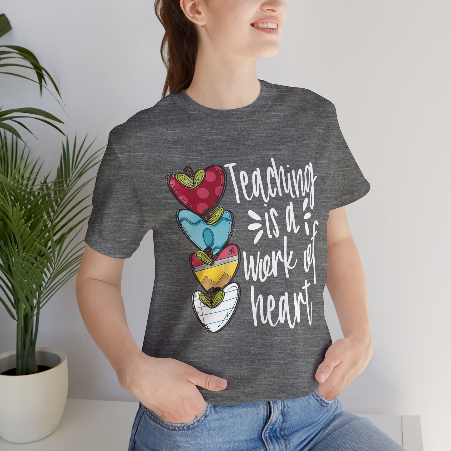 Work of Heart Teacher Tee