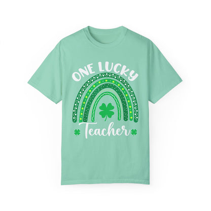 One Lucky Teacher T-Shirt for St. Patrick's Day