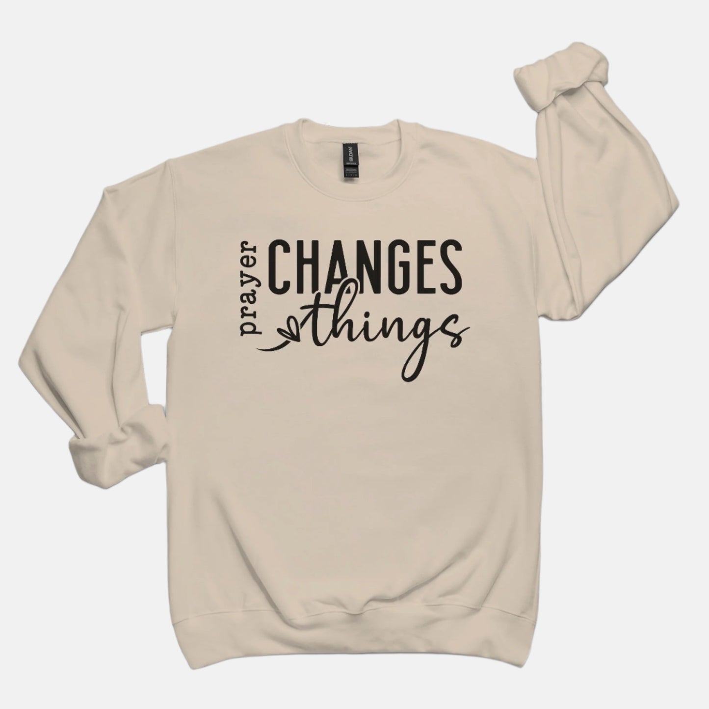 "Prayer Changes Things" Soft Sweatshirt