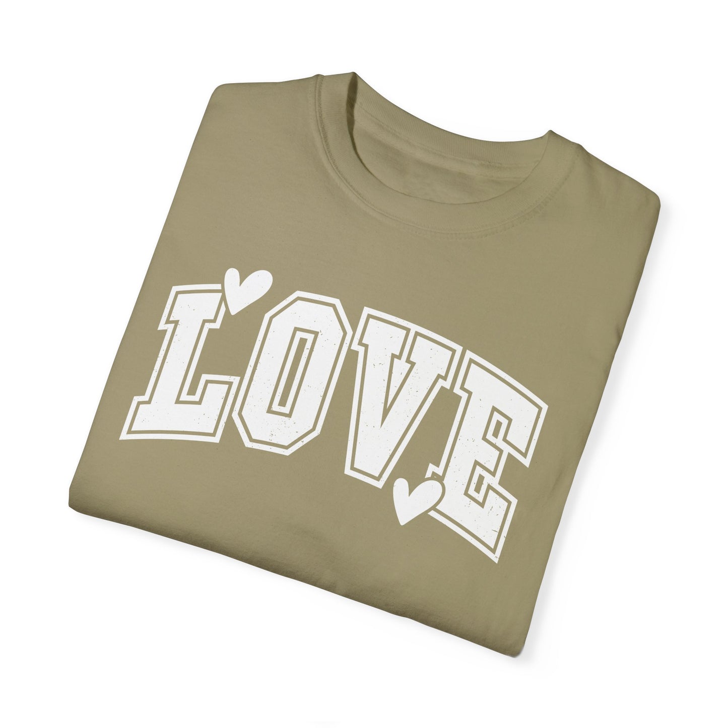 Love with Hearts Theme Tee