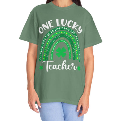 One Lucky Teacher T-Shirt for St. Patrick's Day