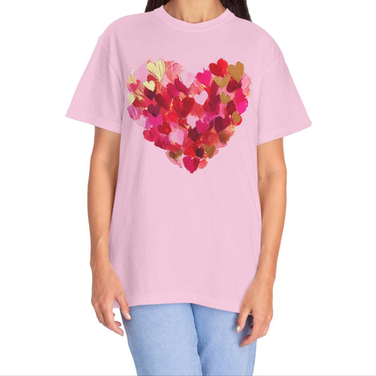 Heart Design Valentine Women's Tee