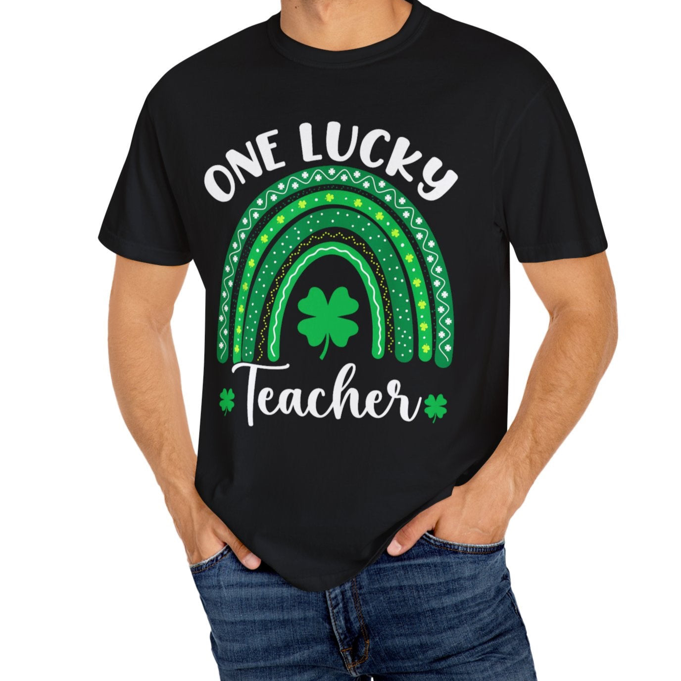 One Lucky Teacher T-Shirt for St. Patrick's Day