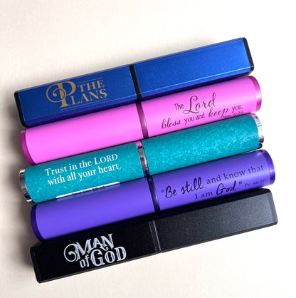 Retractable Pen in Matching Case with Bible Verse