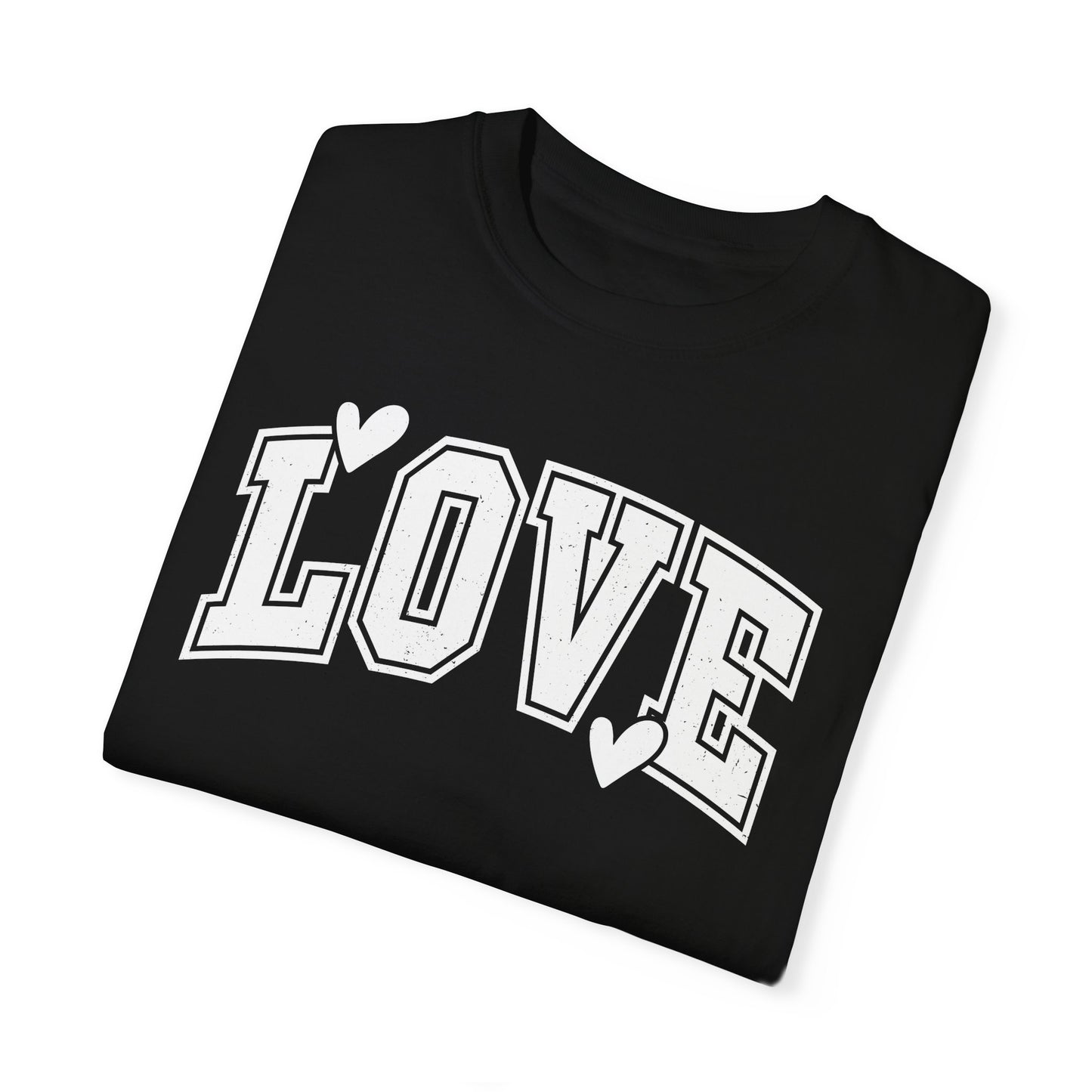 Love with Hearts Theme Tee