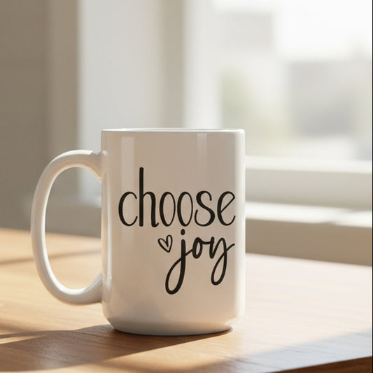 Choose Joy Deluxe Ceramic Mug