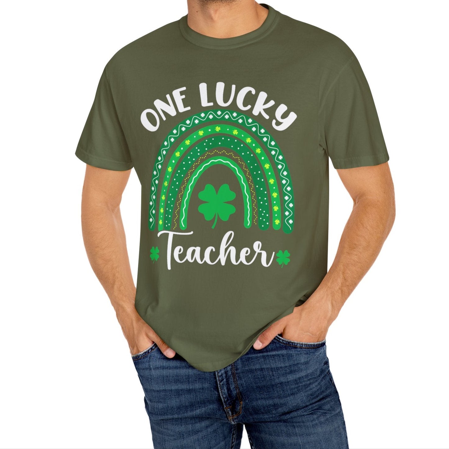 One Lucky Teacher T-Shirt for St. Patrick's Day