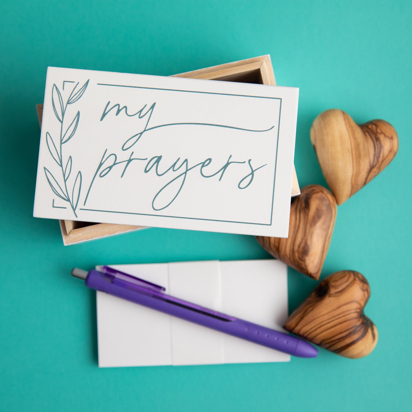 My Prayers Wooden Prayer Box