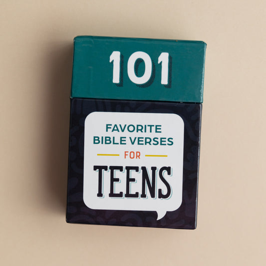 Box of 101 Favorite Bible Verses for TEENS