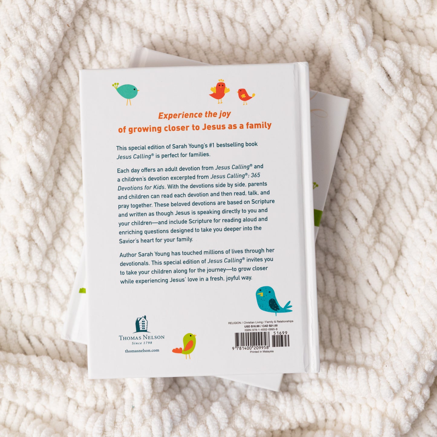 Jesus Calling Family Devotional by Sarah Young — 100 Daily Readings