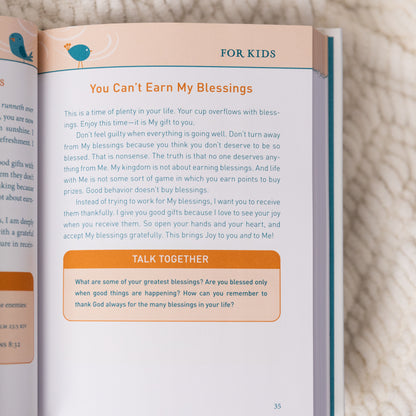 Jesus Calling Family Devotional by Sarah Young — 100 Daily Readings