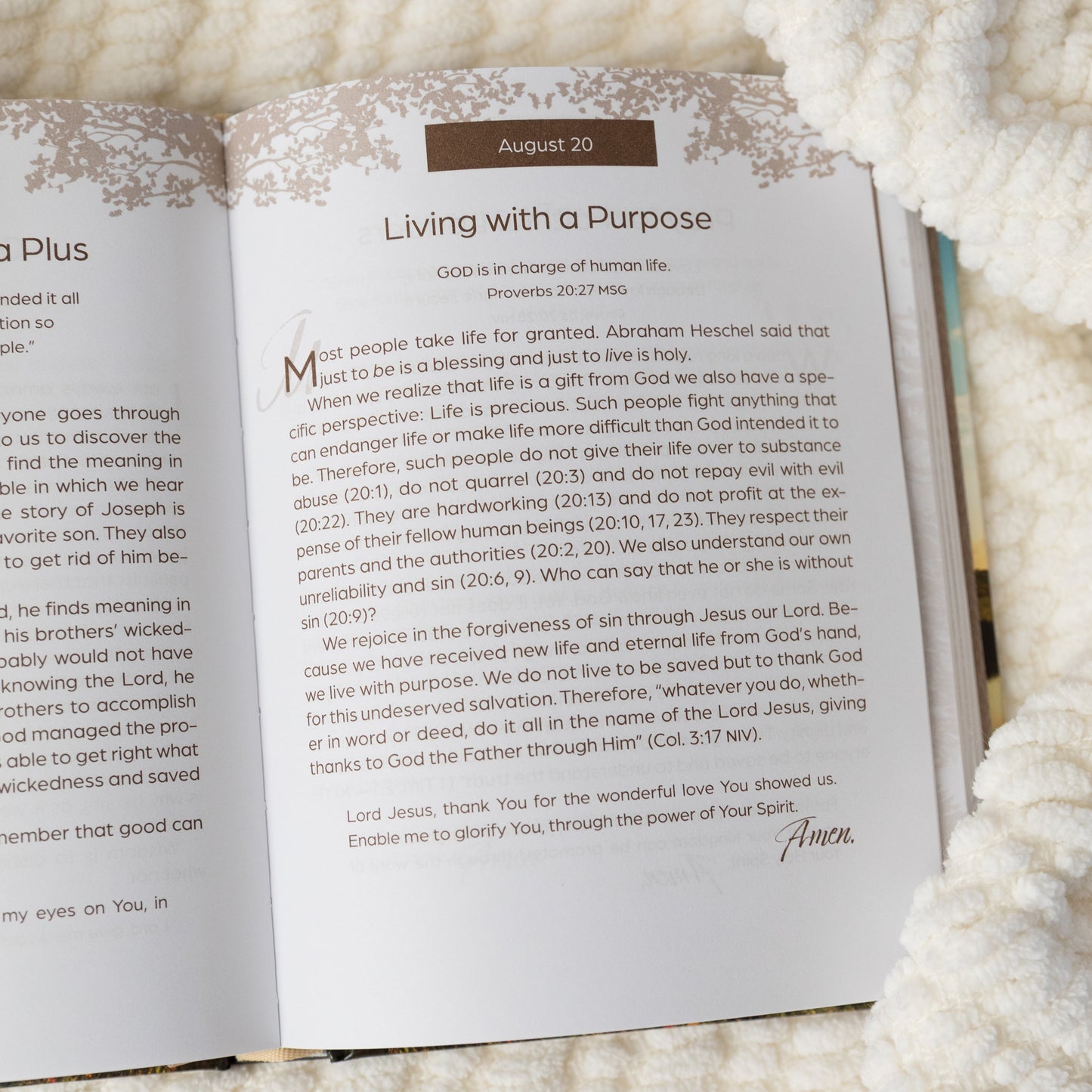 Rooted in Faith – One Year Daily Devotional Hardcover